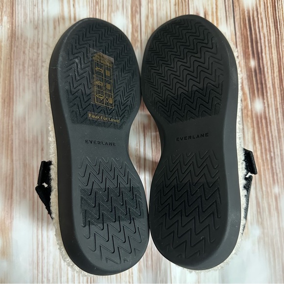 Everlane Black The ReNew Teddy Sherpa Lined Sport Sandal Size 7 - Picture 13 of 16